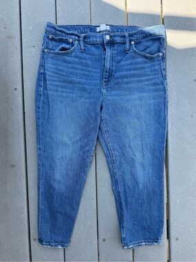 Madewell High-Rise Slim Crop Boyjean